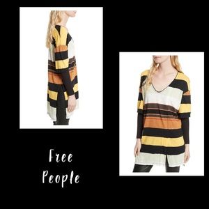 We The Free stripped tunic